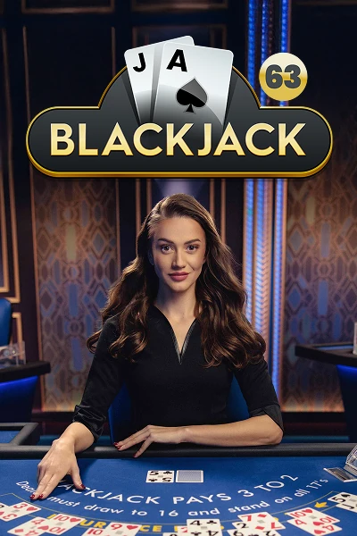 Blackjack 63 live dealer-tafel