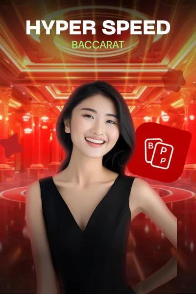 Hyper Speed Baccarat live dealer-tafel