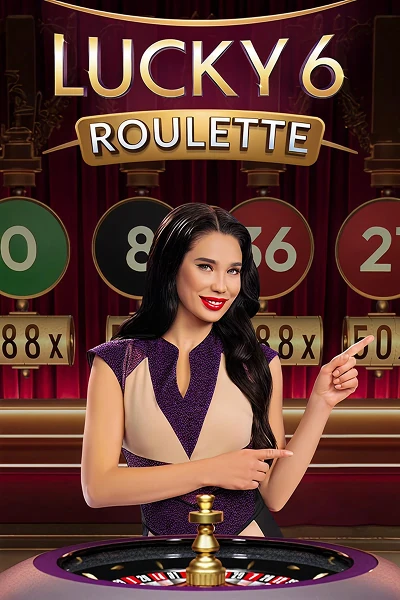 Lucky 6 Roulette live dealer-tafel